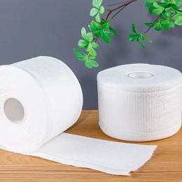 Wegwerp gezicht handdoeken badkamer katoenen gezicht weefsel make -up remover doekjes droge natte huidverzorging roll roll paper multi -keuzes 1bag