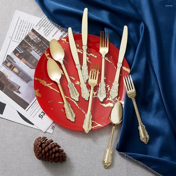 Flatware desechable 12 PCS Cañones de plástico Spoon Fiesta de bodas C vajilla de lujo para suministros de decoración de cumpleaños