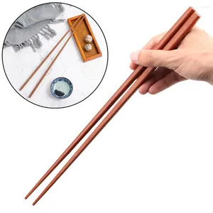 Flatware desechable Super Long 42 cm Chopsticks de madera Cocina Fideos Deep Fried Style Sticks Herramientas de cocina Herramientas