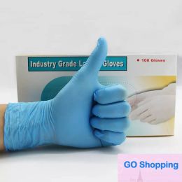 Gants jetables 100 pièces/boîte gants en Latex usine Salon ménage jardin gants universels pour gauche et droite qualité