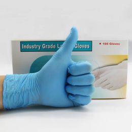 Wegwerphandschoenen 100 stks/doos Latex Handschoenen Fabriekssalon Huishoudelijke Tuinhandschoenen Universeel voor linker- en rechterhand
