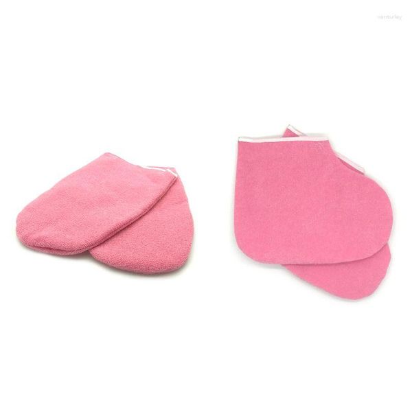 Gants jetables 2 pièces cire de paraffine pour Protection SPA chauffe-mains et pieds