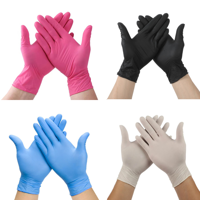 Disposable Gloves 50100pcs Nitrile Kitchen Powder Free Latex For Household Accessories Cleaning Cake Tool 230531