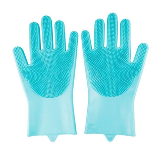 Gants jetables vaisselle en caoutchouc de Silicone gant de lavage de vaisselle cuisine ménage épurateur outil propre matériau de qualité alimentaire isolation thermique