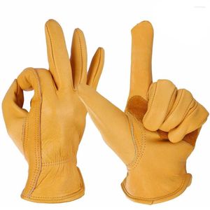 Guantes desechables Jardinería Trabajo de cuero