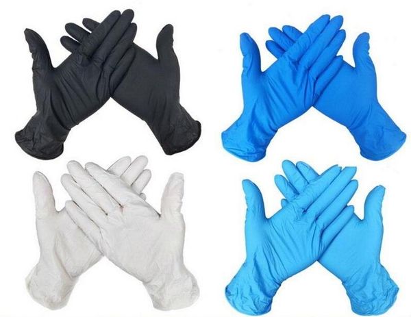 Guantes desechables de látex para lavar platos/cocina/medicina/trabajo/caucho/guantes de jardín universales para mano izquierda y derecha