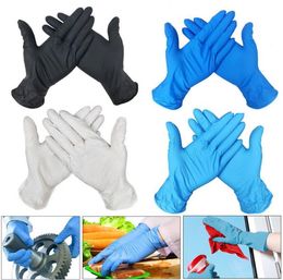 Gants jetables en latex de cuisine universelle lavage de vaisselle gants de jardin en caoutchouc pour gauche et main droite 4 couleurs 7036760