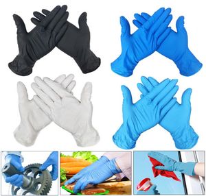 Gants jetables Latex universel cuisine vaisselle travail caoutchouc gants de jardin pour main gauche et droite 4 couleurs 6247037