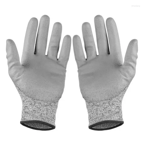 Guantes desechables Trabajo de madera Anti corte Antiespina Desgaste Corte de vidrio Resistente Lavable Seguridad para carne