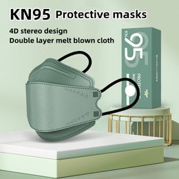 Masque jetable KN95 avec emballage indépendant 2022 mode nouvelle couleur de forme de bec de poisson