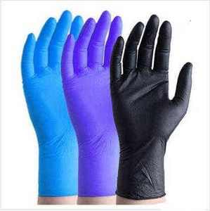 Disposable Nitril Handschoenen Universele Huishoudelijke Tuin Schoonmaakslijtvaste stofdichte handschoen Bacteriën touchl ZYQ447