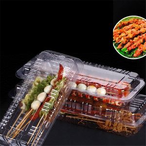 Wegwerp Plastic Herbruikbare Take Out Box Maaltijd Opslag Voedsel Lunchbox Herbruikbare Containers Thuis Lunchbox yq02095