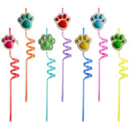 Disposable Plastic Sts Claw Trawed Crazy Cartoon Brinking for Pop Party Supplies Favors Decorations St With Decoration Kids Birthday R OTSJM