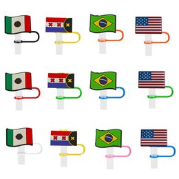 Plastique jetable STS National Flag St E pour tasses protecteurs mignons drôles Topper ACCESSOIRES HOMME FEMME CAPS SUR LA DUSSION DU PUSSION 40 othfq