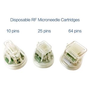 Tête de rechange jetable cartouche d'or fractionnaire RF microneedle microneedling micro aiguille machine cartouches conseils pièces de rechange