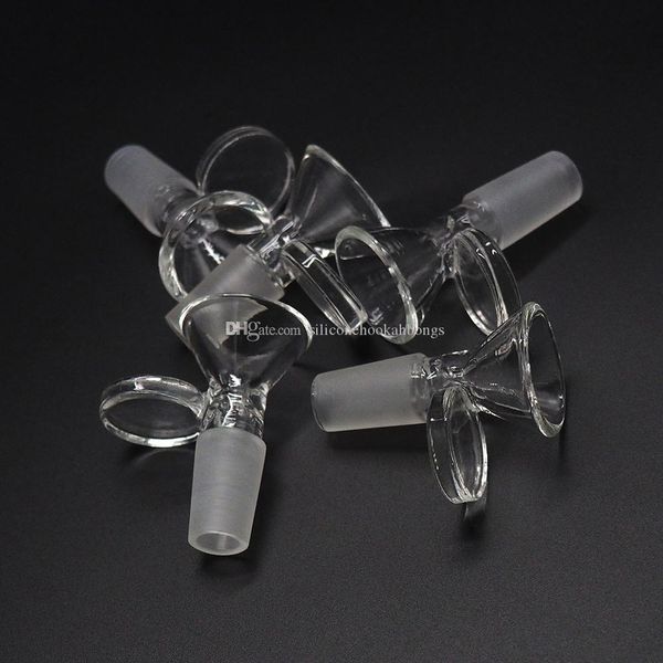 smoke shop jetable shisha vape stylo écran en verre bols pour conduites d'eau en verre et bangs fumer bol joint taille 14mm