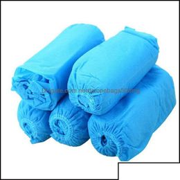 Pantoufles jetables Pantoufles jetables Fournitures de bain El Home Garden Premium Boot Shoe ERS 100Pcs / Pack Durable Résistant à l'eau Non-SL Dhnlv