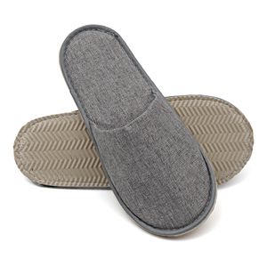 Slippers jetables Goods hôteliers fermés Toe House House Hotel Room Splippers pour hommes Femmes