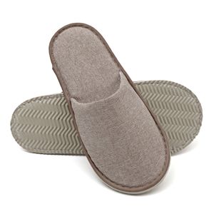 Wegwerp slippers hotelgoederen wegwerp huis hotelkamer slippers voor mannen vrouwen