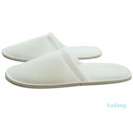 Wegwerp slippers dikke zolen koraal fleece antislip huisgast dikker reizen el wit zachte comfortabele delicate wegwerpbaar wegwerp 8160705