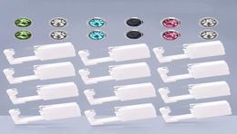 Wegwerp steriel oor piercing-eenheid kraakbeen tragus helix pistool GEEN PIJN Piercer Tool Machine Kit Stud Kies ontwerp 30pcs7414157