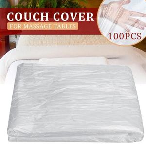 Wegwerptafelhoezen 100 stuks bankhoes voor massagetafels doek schoonheidsbehandeling waxen bescherming bed lichtgewicht vel235k