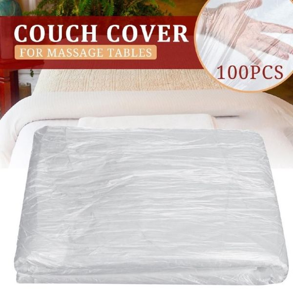 Housses de table jetables, 100 pièces, housse de canapé pour Tables de Massage, tissu, traitement de beauté, Protection contre l'épilation, lit léger, 233v