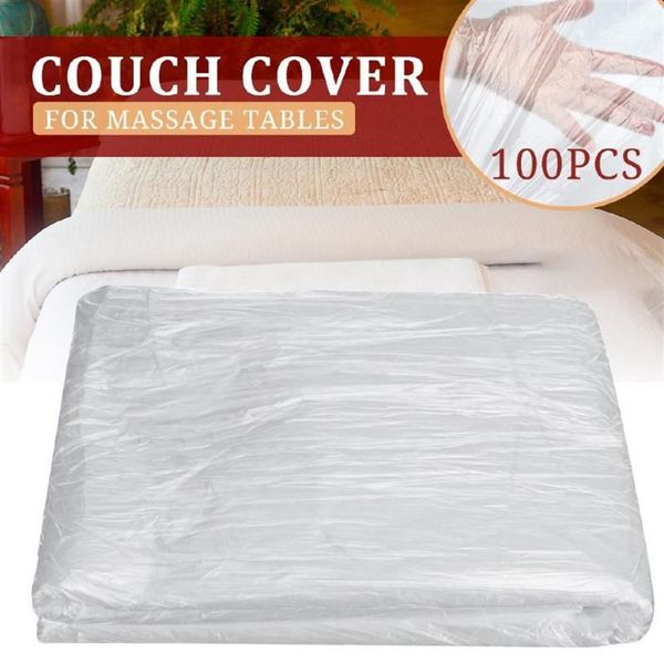 Housses de table jetables, 100 pièces, housse de canapé pour tables de massage, tissu de traitement de beauté, Protection contre l'épilation, lit léger, 307m