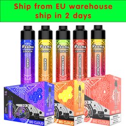 Vape jetable OEM Logo Big Cloud Feemo Cannon cigarette électronique jetable 15 ml e-jus avec résistance 0,5 ohm en gros