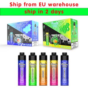 Stylo vape jetable 10000bouffées Feemo Cannon Cigarette électronique 18ml Puff 10000 Vaporisateur Puffs Bar Pod Cartouche Vapeur 0.5ohm Big Cloud Vaping pour expédition rapide