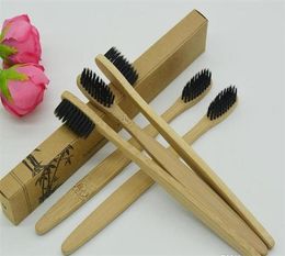 Deledible hergebruik tandenborstel gepersonaliseerde bamboe tandenborstels tongreiniger gebit tanden reiskit tandenborstel DHL4216950