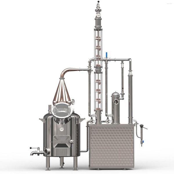 Système de distillation Distillateur commercial Brasseur de whisky Équipement de distillation d'alcool Machine de brassage