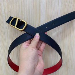 Lettre distinctif v ceintures pour hommes designer ceinture homme simple multicolore luxe dame ceinture exquise 2.5 cm largeur à la mode hommes ceintures porter pratique YD016 c23