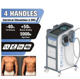 Distributeurprijs Emslim NEO 4 handvatten EMS Body Sculpt-apparaten Vet verbranden Spier opbouwen Machine voor lichaamsvermagering Elektromagnetische spierstimulatie