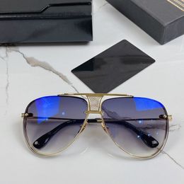Dita Decade Two Top Origin Original Designer Sunglasses for Men Famous Fashionable Classic Retro Luxury Brand Eyeglass Fashion Outdoor Recreation Sports avec boîte
