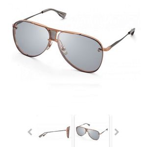 Gafas de sol DITA para mujer El marco de metal es súper ligero DRX-2082 fastrack sacoche trapstar gafas de sol de diseñador nem Lentes integrados sin marco Caja original