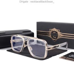 DITA Luxe- Hoge Kwaliteit Klassieke Zonnebril Designer Merk Heren Dames Zonnebrillen Brillen Metaal Glazen Lenzen VICS LJ2H