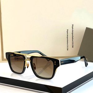 Dita Mach Trois lunettes de soleil de créateurs Hommes Nouvelle vente Défilés de mode de renommée mondiale Lunettes de soleil italiennes Femmes Top Marques de luxe avec étui ZE2X