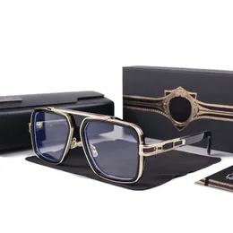 Dita zonnebrillen ontwerper Mach Six Top Original High Quality Designer Designer Zonnebril voor mannen beroemde modieuze klassieke Retro Luxury Brand -bril XHMZ0498