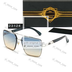 Dita Sunglasses Vintage Sunglasses Square Sun's Sun Glasses Fashion Designer Shades Luxury Golden Frame UV400 Gradient Dita Square pour femmes Sun Glasss 5208