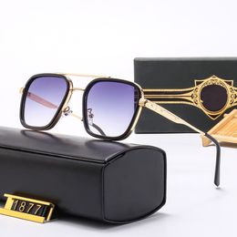 Dita Mens Sunglasses Flight 006 Pilot Sun Verres Sun Brand Designer de style emblémone Lunettes de soleil pour femmes