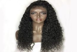 Diva1 180 Density Water Wave Natural Human Hair Wig pré pré-cueilli 360 Lace Frontal Wet Wavy Peruvien Virgin9351791