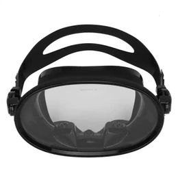 Dive Mask Swim Splanding Goggles Professional Gear avec clip de nez pour la plongée sans brouillard Glas Men Universal 240410