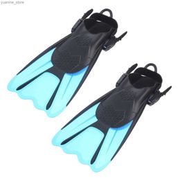 Accessoires de plongée 2 pièces d'équipement ailettes de plongée nageur de natation couvre l'équipement gonflable en silicone y240410