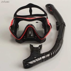 Accessoires de plongée JSJM nouveau masque de plongée avec tuba professionnel tubas lunettes lunettes lunettes de plongée ensemble de tubes de natation masque de plongée adulte unisexe YQ240119