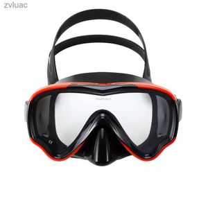 Accessoires de plongée Masque de natation professionnel pour enfants masque de plongée pour enfants lunettes de natation anti-buée avec couvre-nez pour l'entraînement de natation en apnée YQ240119
