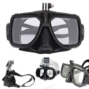 Freeshipping Duikapparatuur Camera Mount Silicone Duikmasker Scuba Zwemmen voor GoPro Hero 2 3 3+ 4 voor sportcamera