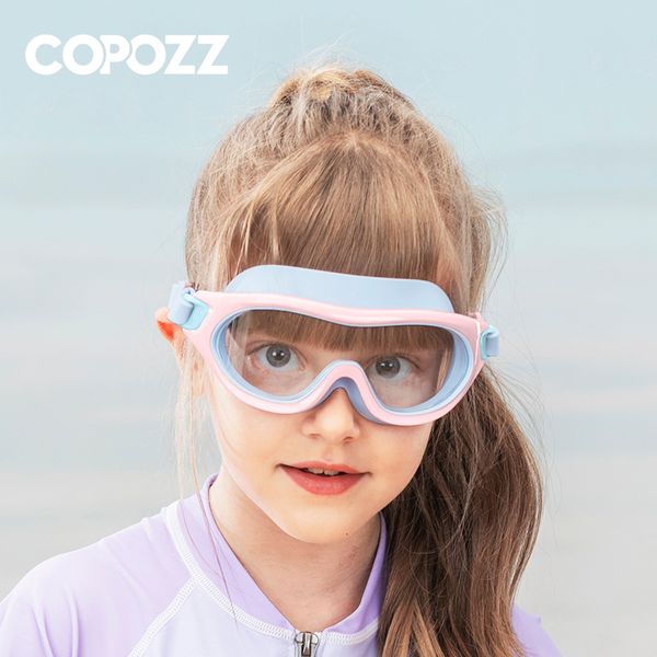 Gafas de buceo Copozz Professional Large Frame Niños Gafas de natación Impermeable Anti Niebla UV Gafas de buceo HD Niños Gafas Gafas de natación Gafas 230606