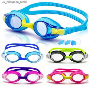 Duikbril zwembril voor kinderen van 3-14 jaar anti-mist 100% UV-bescherming Transparant lekvrije snelle verstelbare riemen Q2404101