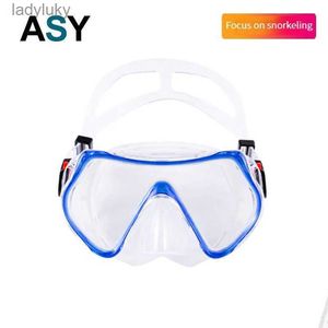 Duikmaskers Siliconen duikbril voor volwassenen Zwembril Anti-condens en transparant snorkelmasker Snorkelen onderwateraccessoiresL240122